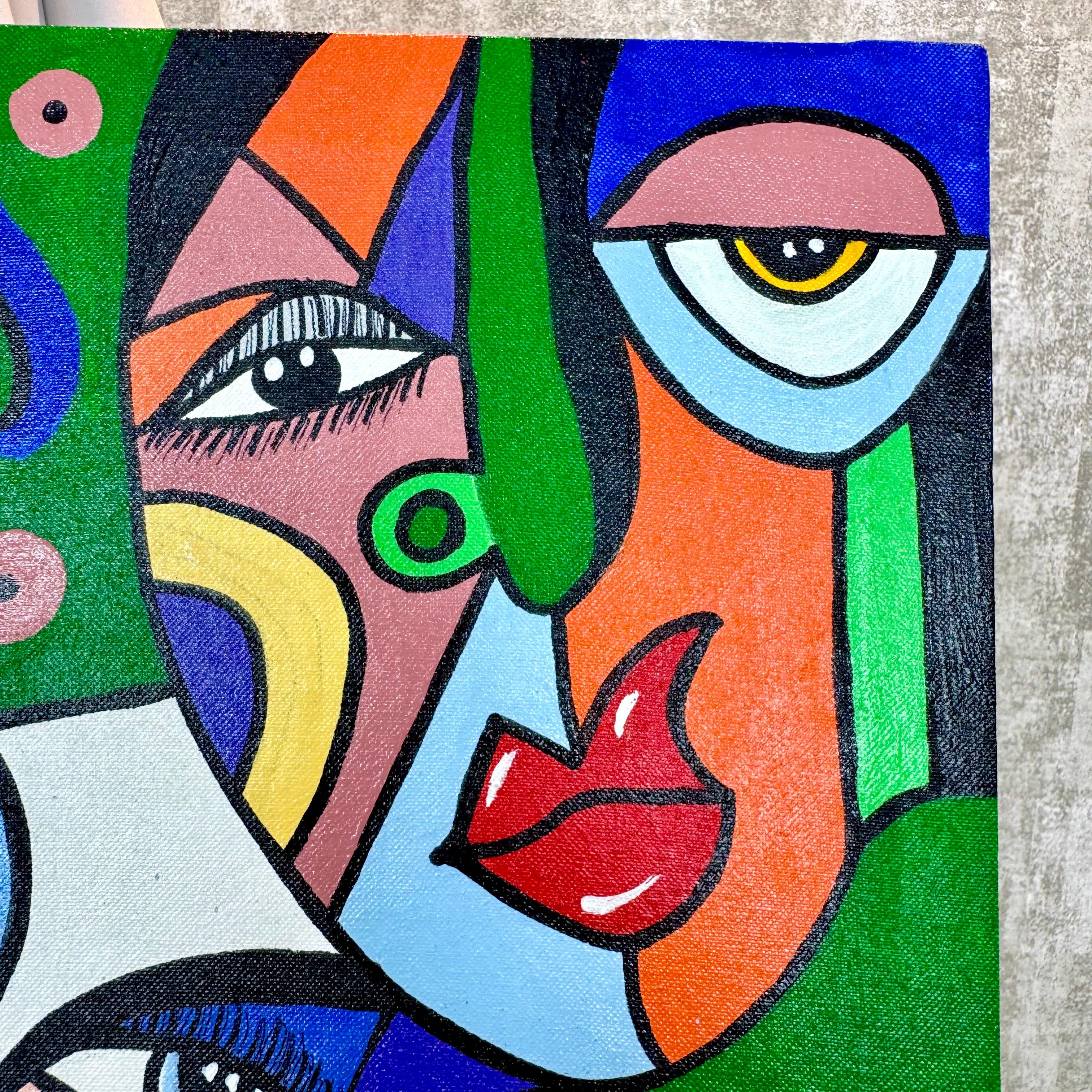 The Human Emotions – Tableau Unique Peint à la Main (Pièce Unique) — vue 8