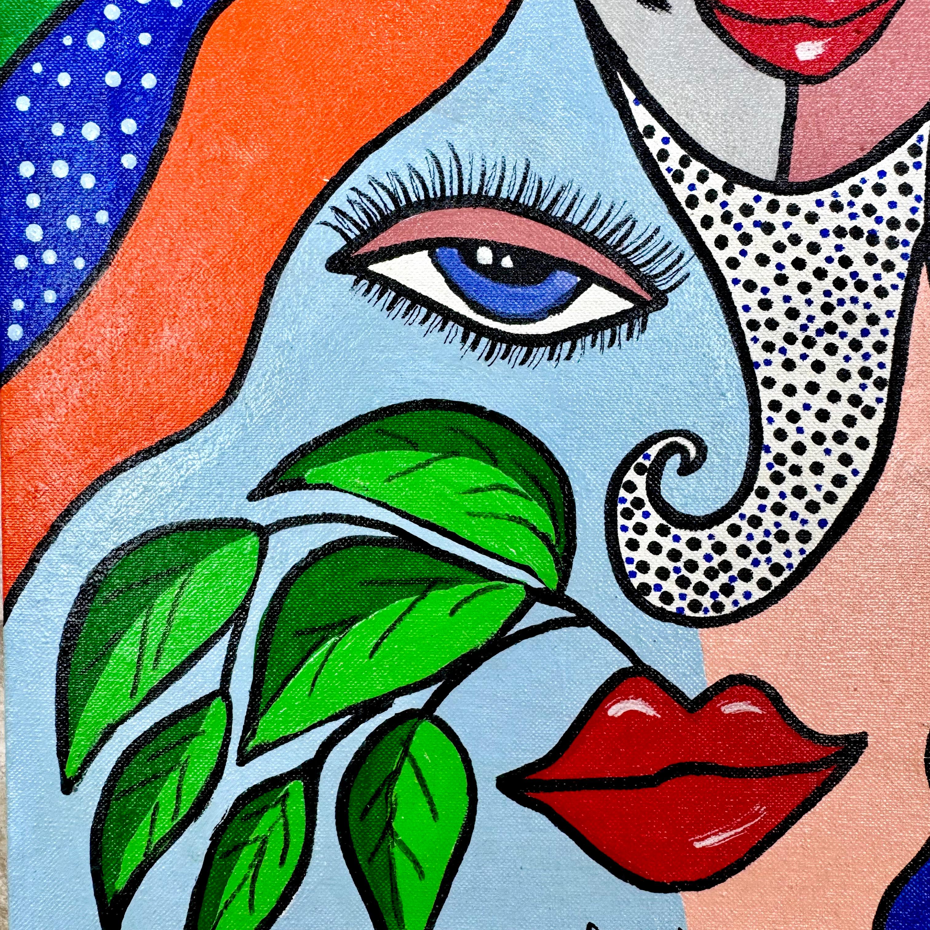 The Human Emotions – Tableau Unique Peint à la Main (Pièce Unique) — vue 11