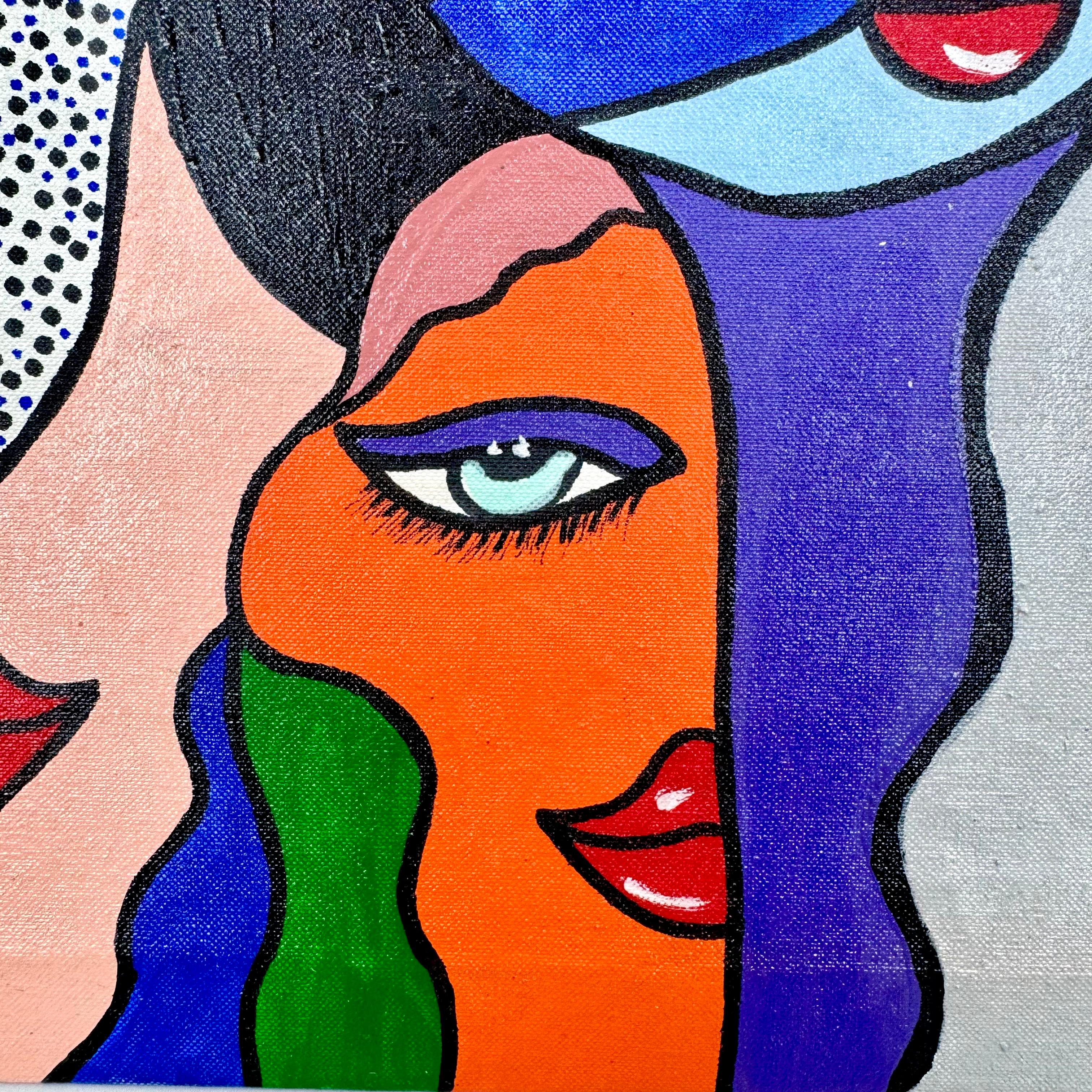 The Human Emotions – Tableau Unique Peint à la Main (Pièce Unique) — vue 12