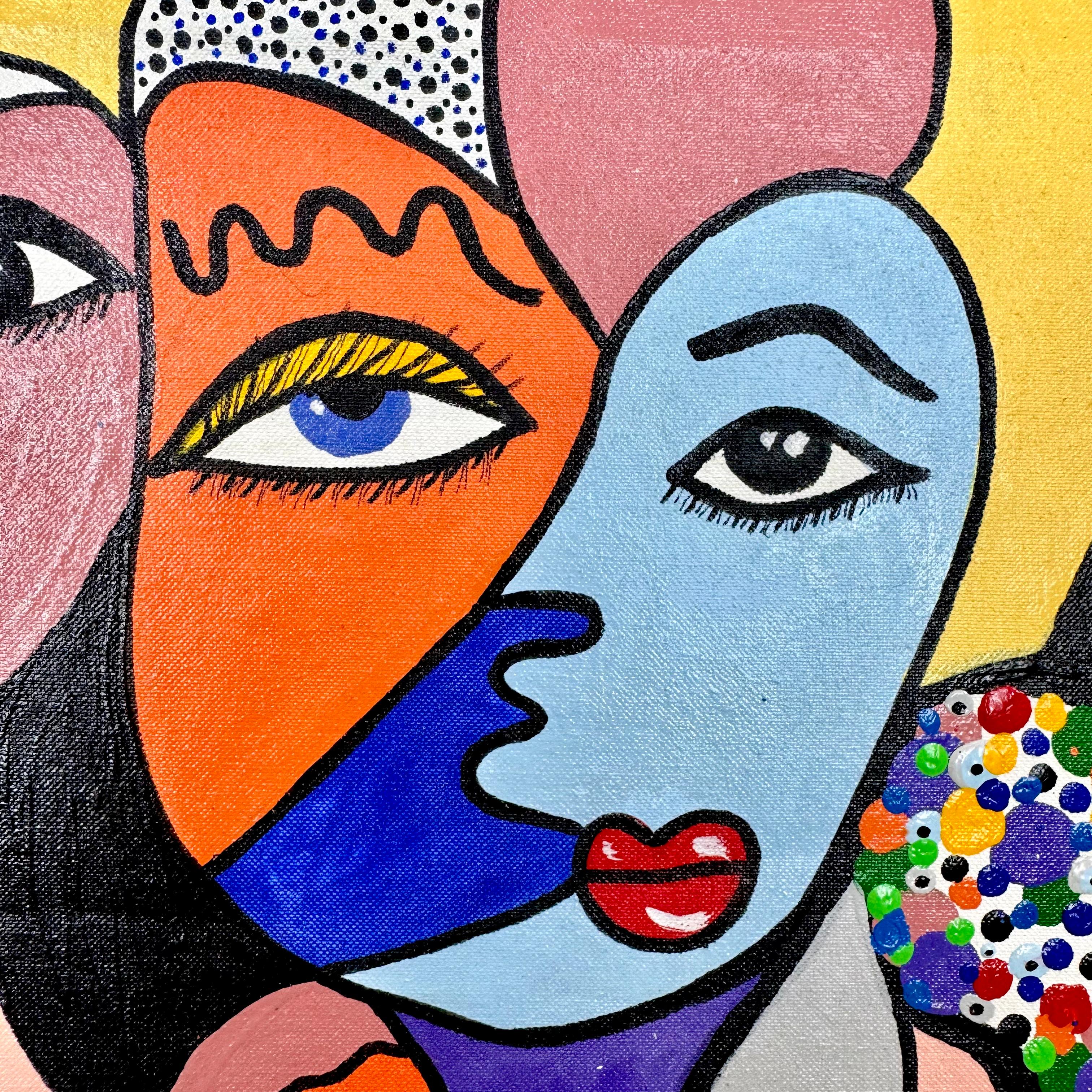The Human Emotions – Tableau Unique Peint à la Main (Pièce Unique) — vue 9